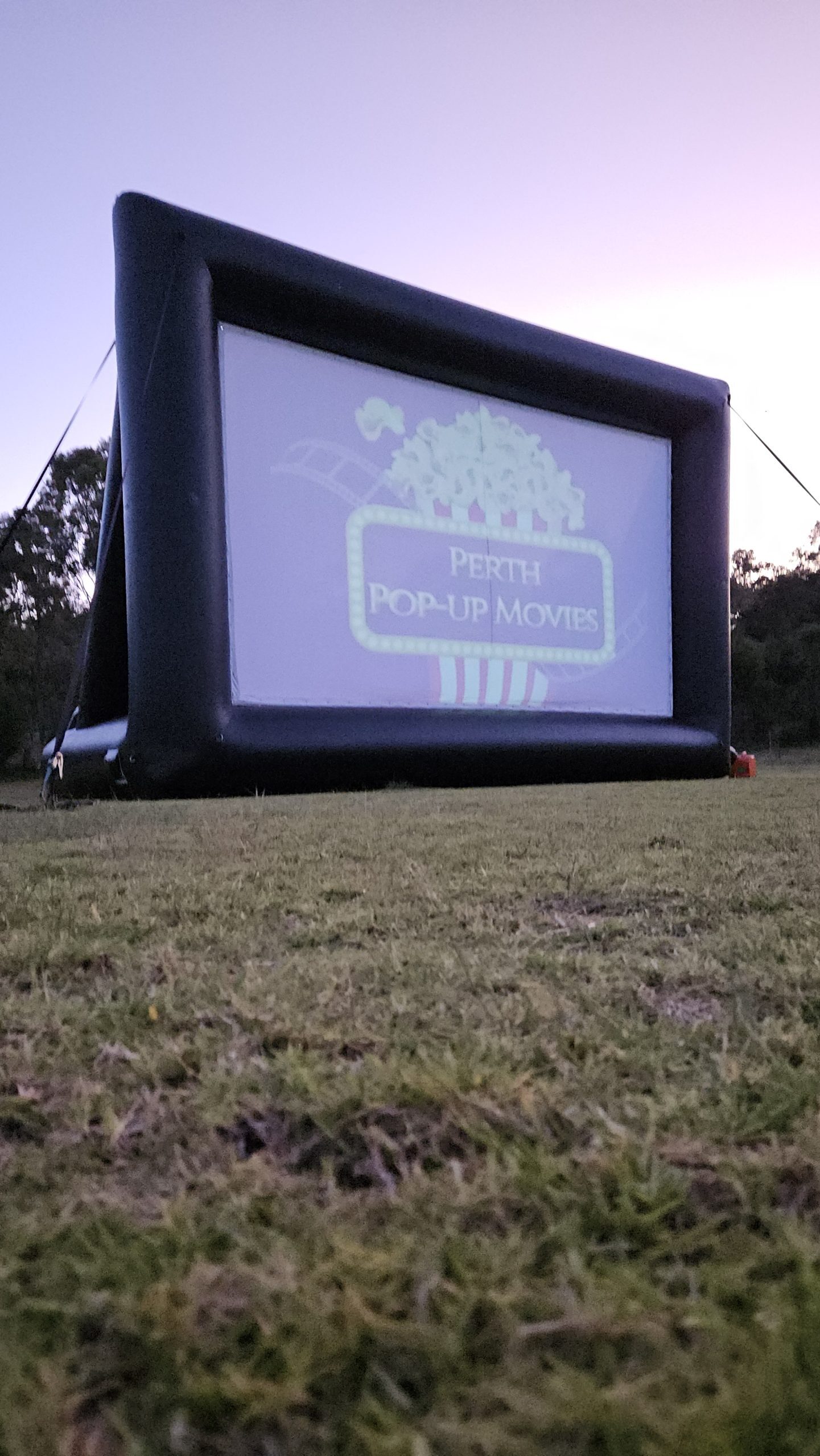 8m cinema screen large wedding Perth