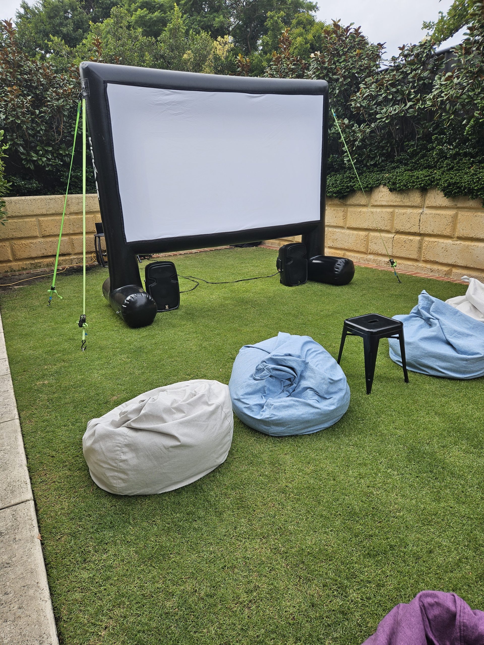 Bean bag hire Kwinana outdoor cinema